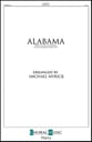 Alabama State Song TTBB choral sheet music cover